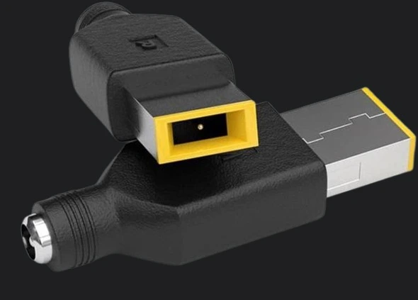 Two male lenovo DC power connectors